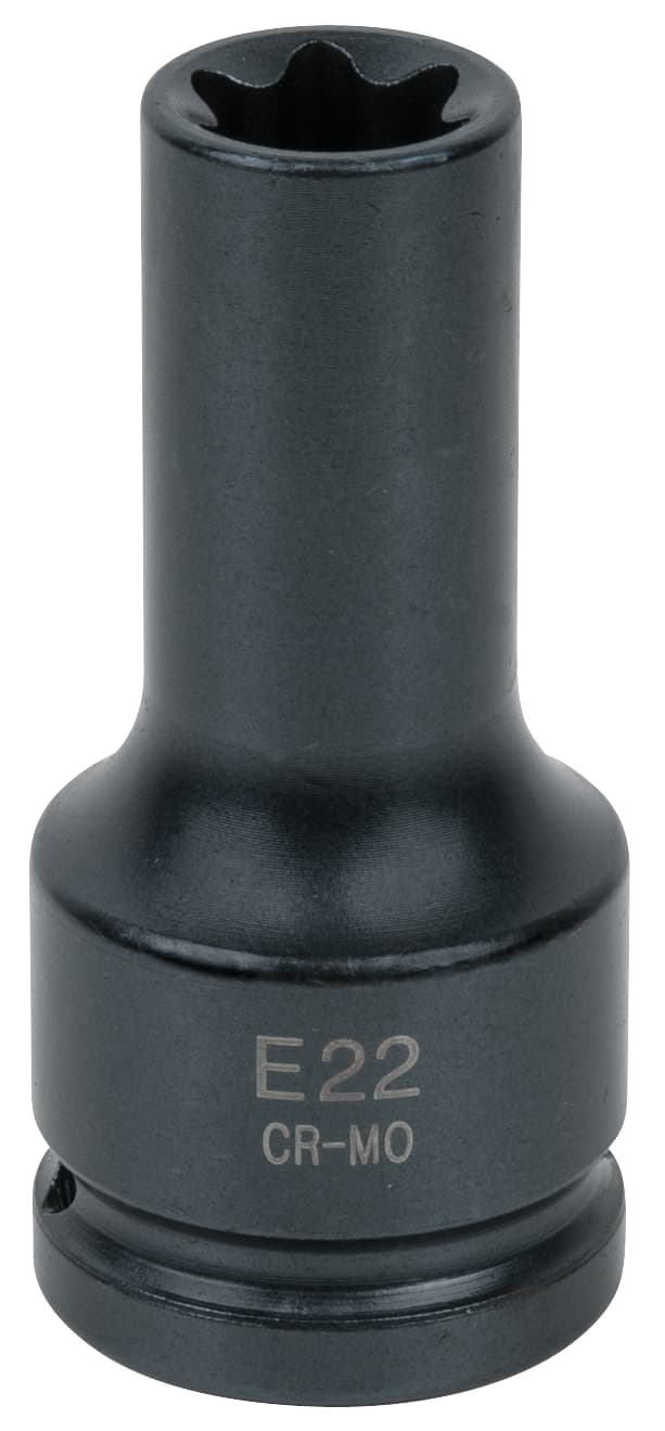 Douille à chocs longue 3-4'' Torx E22 pour MAN