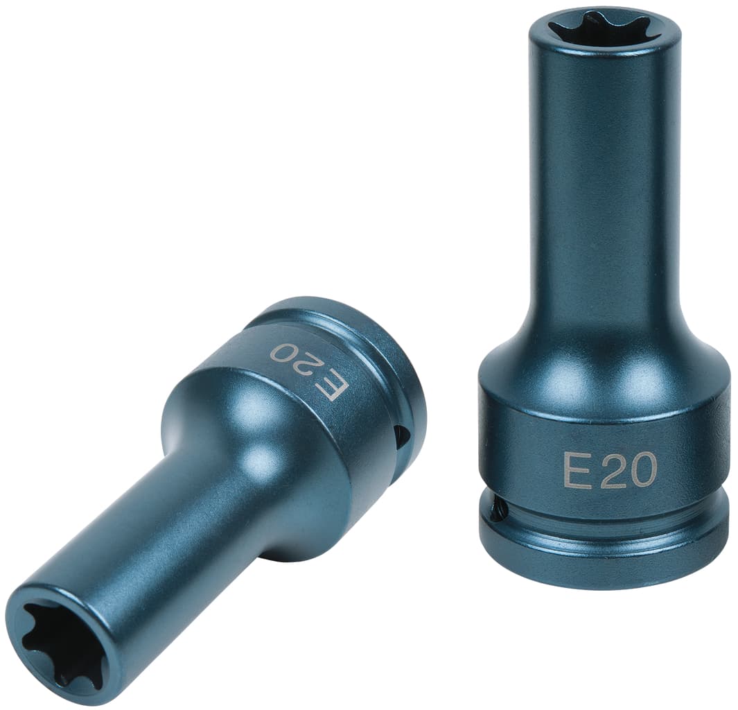 Douille à chocs longue 3-4'' Torx E20 pour MAN