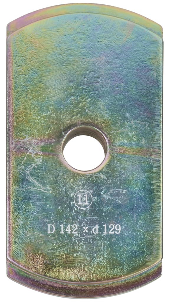 Platine DIM intérieur 129 mm pour FUSO 330