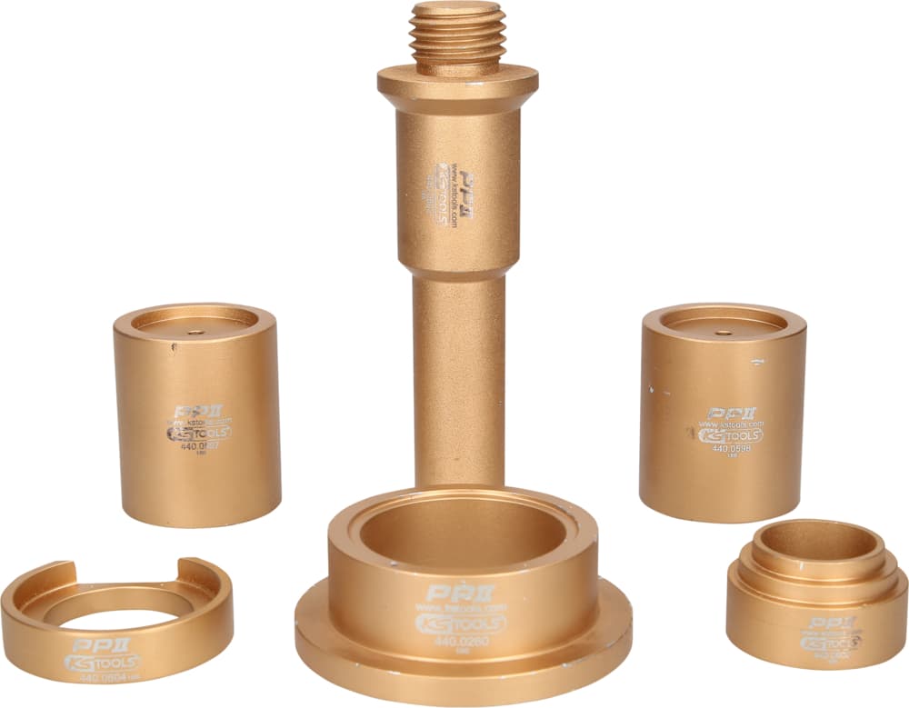 Jeu complémentaire pour extracteur de pivot de fusée Mercedes. 6 pcs