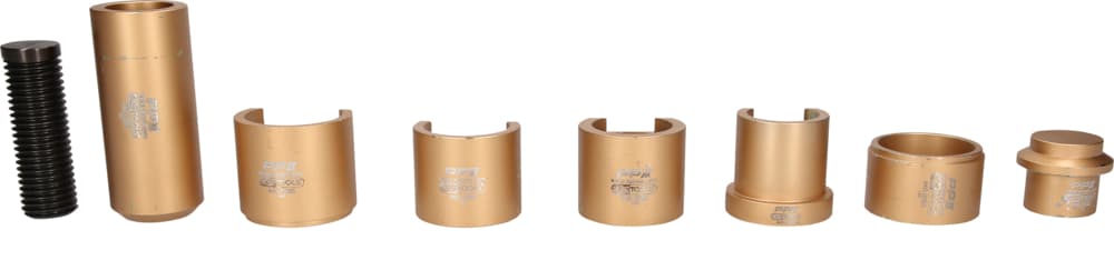 Jeu d'outils pour le remplacement des boulons de roues sur PL. 8 pcs