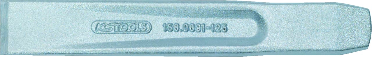 Burin nervuré tête ovale 19mm, Longueur 125mm