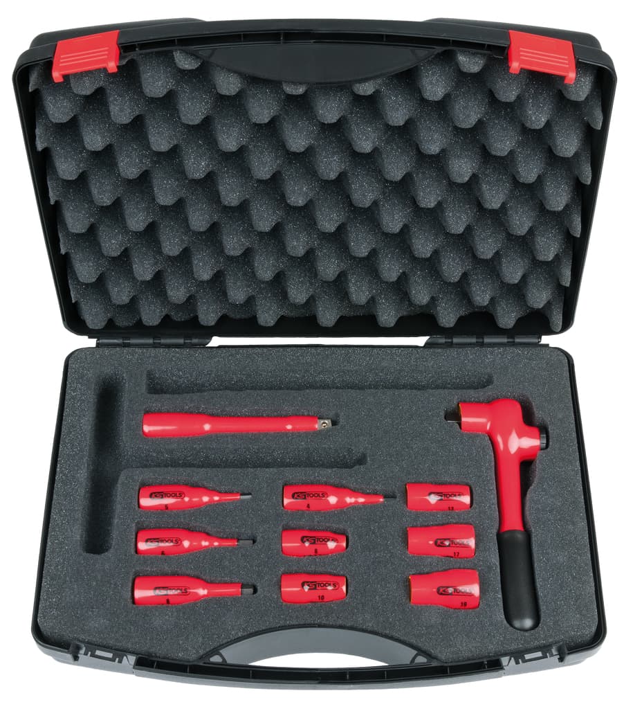 "Coffret de douilles isolées 3/8"", 11 pcs. "