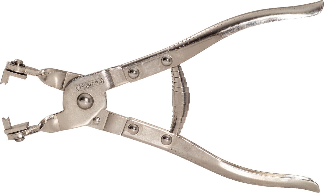 Pince à colliers avec mâchoires articulées