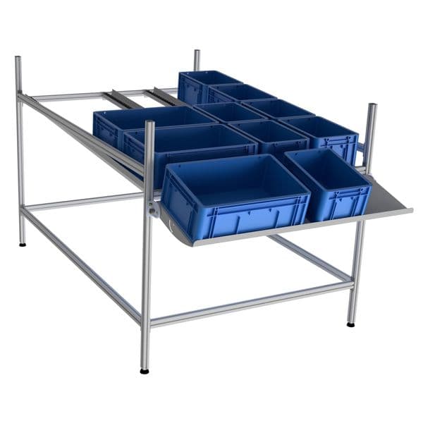 LEANDYNAMIC 500 PICKING l 1301 x P 1965 x H 1301 mm 1 niveau avec 1 étagère régl