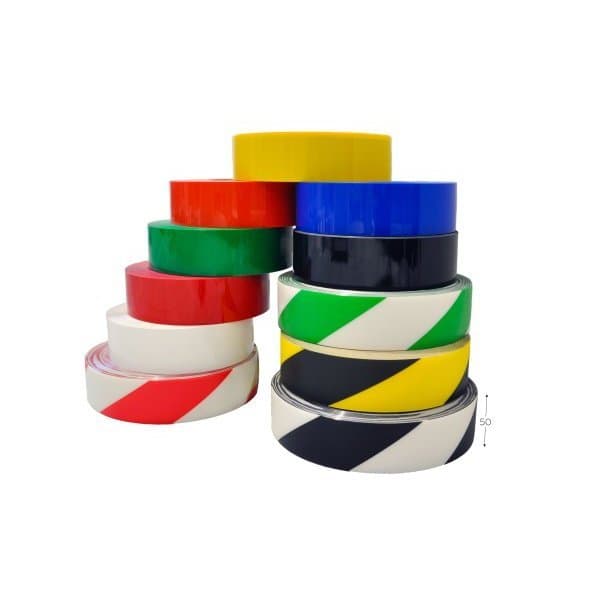 Ruban de signalisation adhésif MEDIUM jaune l 48 mm Ep. 0.4 mm