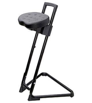 "Sit stand stool, dissipative
with antiskid glides,
"