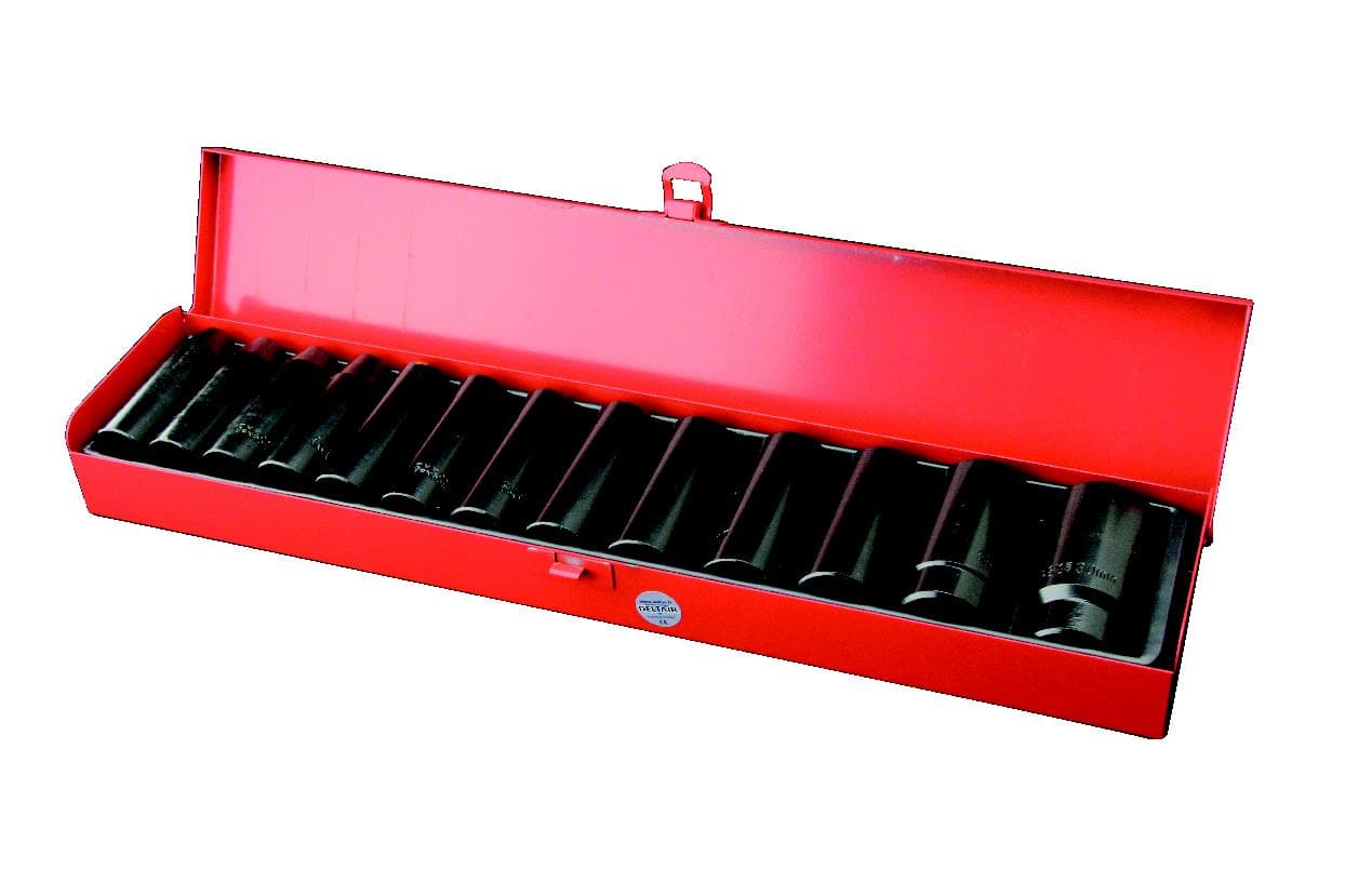 "COFFRET DOUILLES A CHOCS LONGUES 3/8"" L 60 MM"