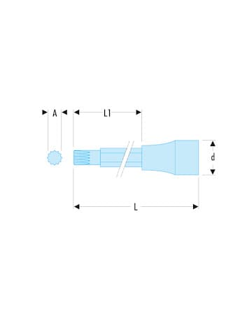 DOUIL-TVIS 1/2 T. LONG XZN M12