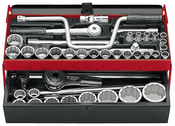 COFFRET DOUILLE 1/2 , 3/4 EN '
