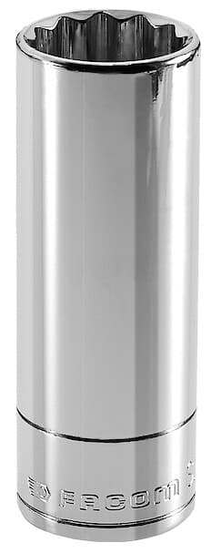 DOUILLE 1/2' LONGUE 12P. 22 MM