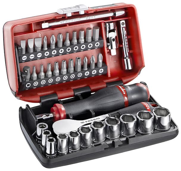 COFFRET DOUIL 1/4 6P 5.5-14MM R.181 38PC