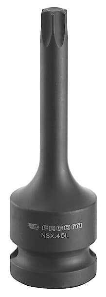 DOUILLE IMPACT 1/2 TORX FEMELLE 45