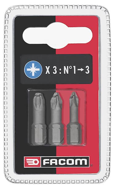 LOT DE 3 EMBOUTS 25MM PZ