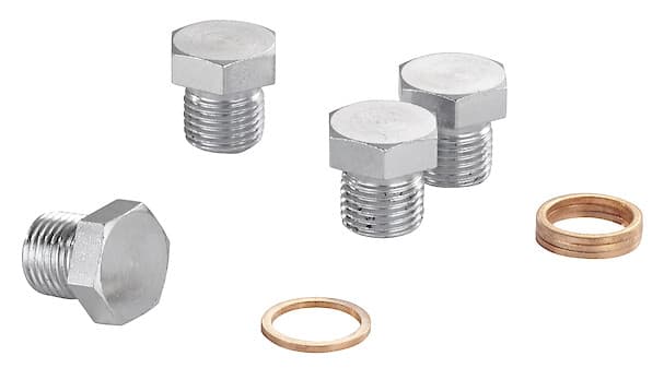 JEU DE 4 BOUCHONS ET JOINTS M15
