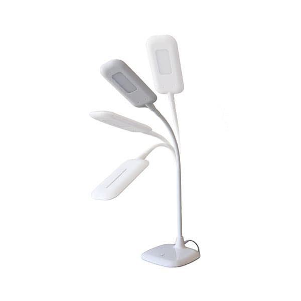 Lampe de bureau LED col de cygne H 460 mm