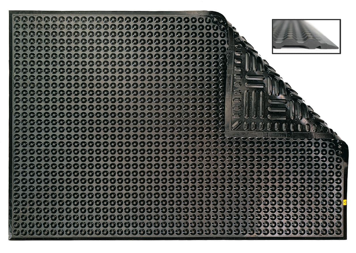Cleanroom anti-fatigue mats, Ergomat® Nitril ESD-Conductive L : 60, l : 300