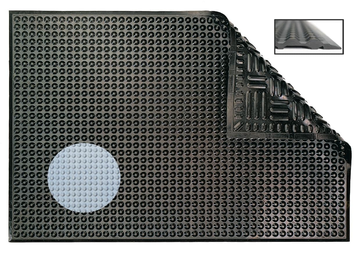 Cleanroom anti-fatigue mats, Ergomat® Nitril L : 60, l : 150