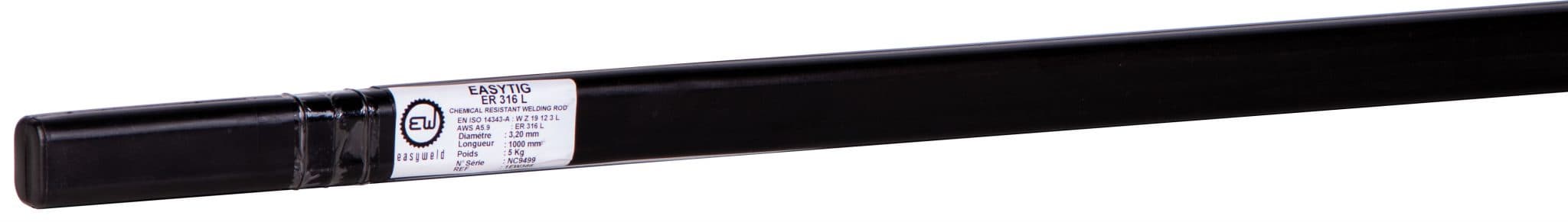 FIL TIG INOX 316L 2.4X1000mm 5KG Condition de vente : 5