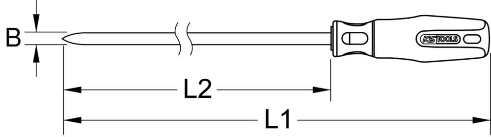 Grattoir triangulaire BRONZEplus 365mm