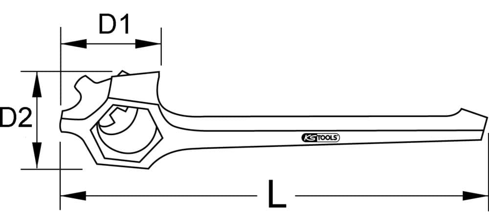 Clé ouvre-bidons BRONZEplus 300mm