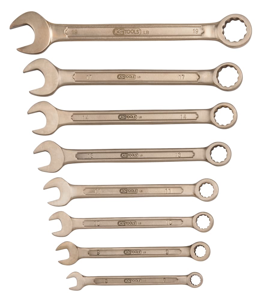 Jeu de clés mixtes BRONZEplus. 11 pièces