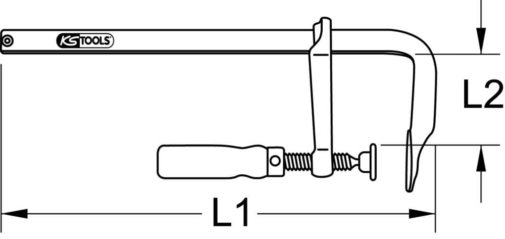 Serre-joint BRONZEplus 480mm
