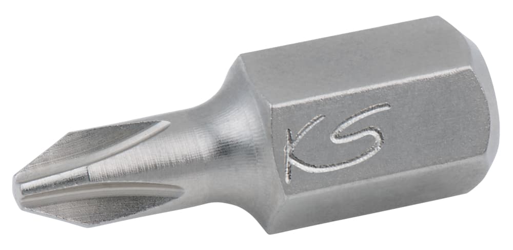 Embout de vissage PHILLIPS®. L.30 mm - Entraînement 10 mm - PH2
