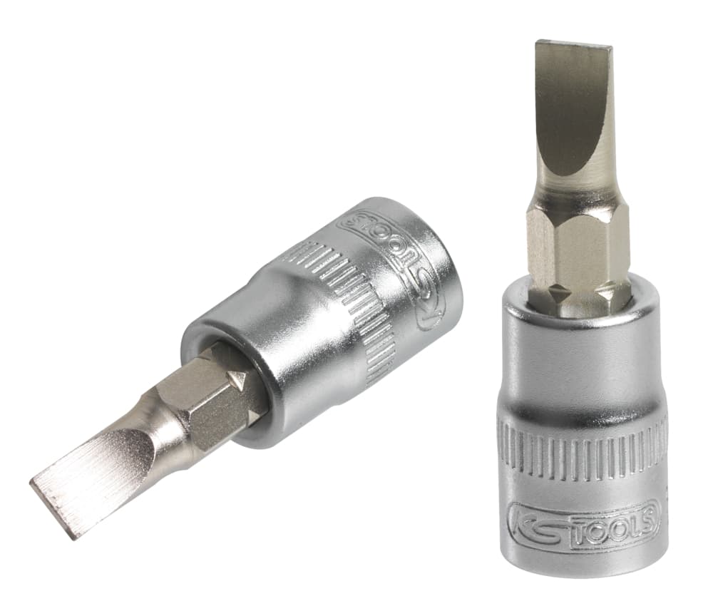 Douille tournevis ULTIMATE® Fente 1-4''. L.37 mm - 5.5 mm