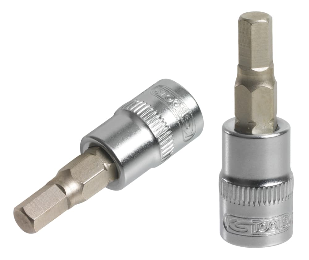 Douille tournevis 6 pans ULTIMATE® 1-4''. L.37 mm - 5 mm