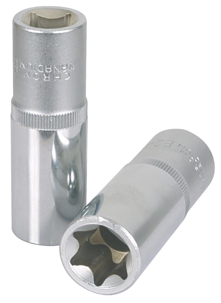 Douille longue TORX ULTIMATE® 1-2''. L. 75mm - E20