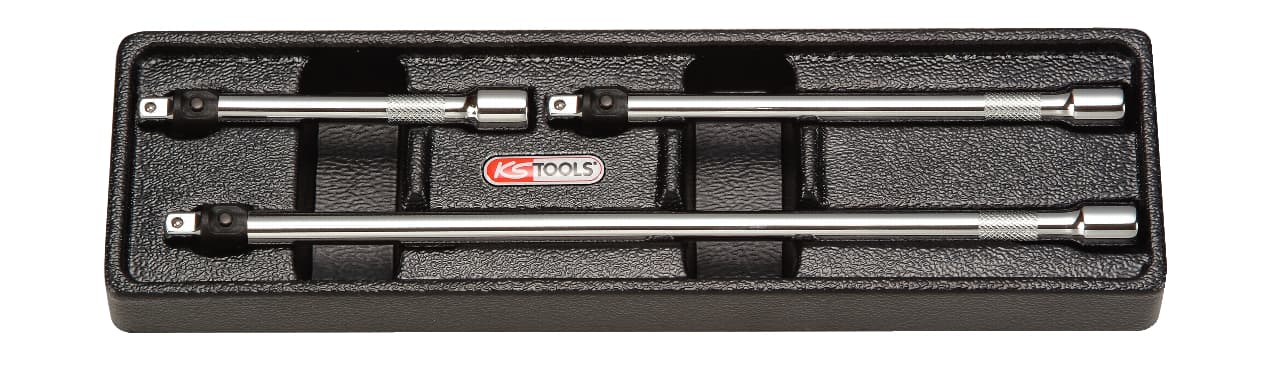 Jeu de 3 rallonge 1/4 100-150-250 mm
