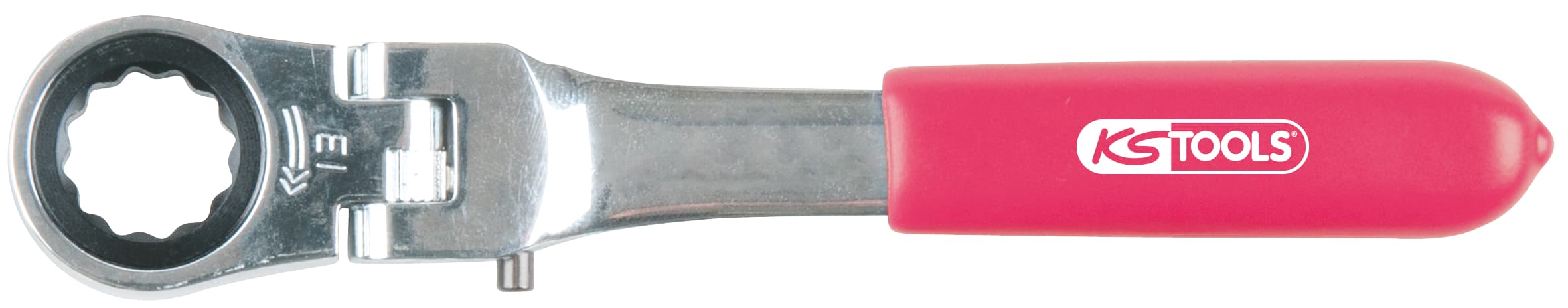 Cliquet réversible articulé, 12 pans 13 mm du jeu 918.3500