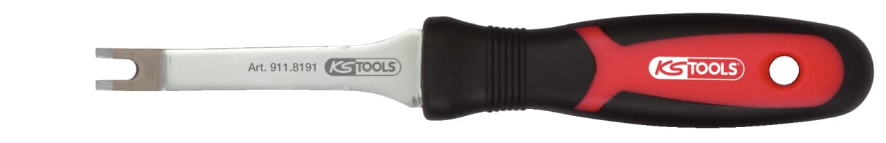 Dégrafeur de clips. tête en forme de U - l. 6 mm P. 13 mm