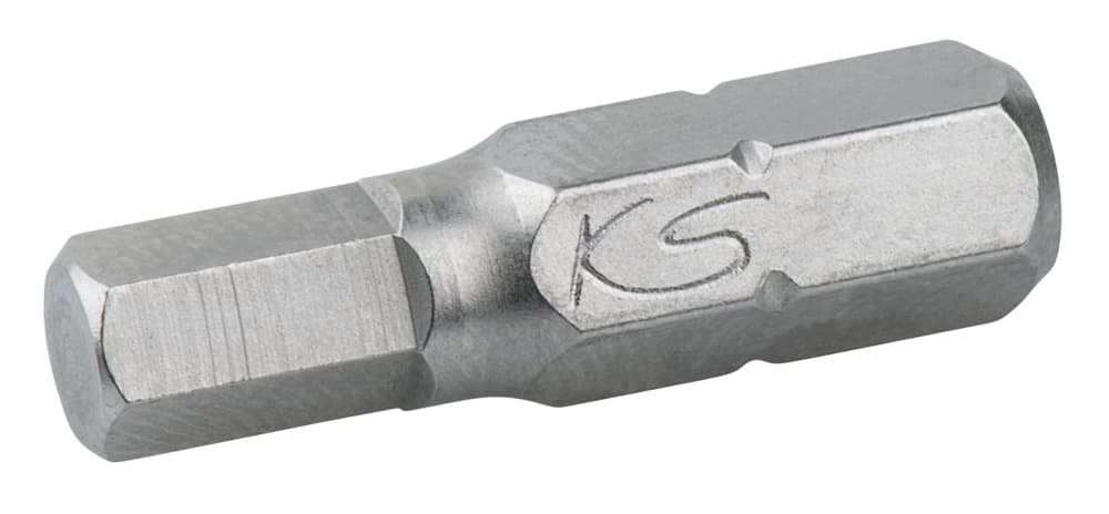 Embout de vissage 6 pans. L.30 mm - 5-16'' - 8 mm