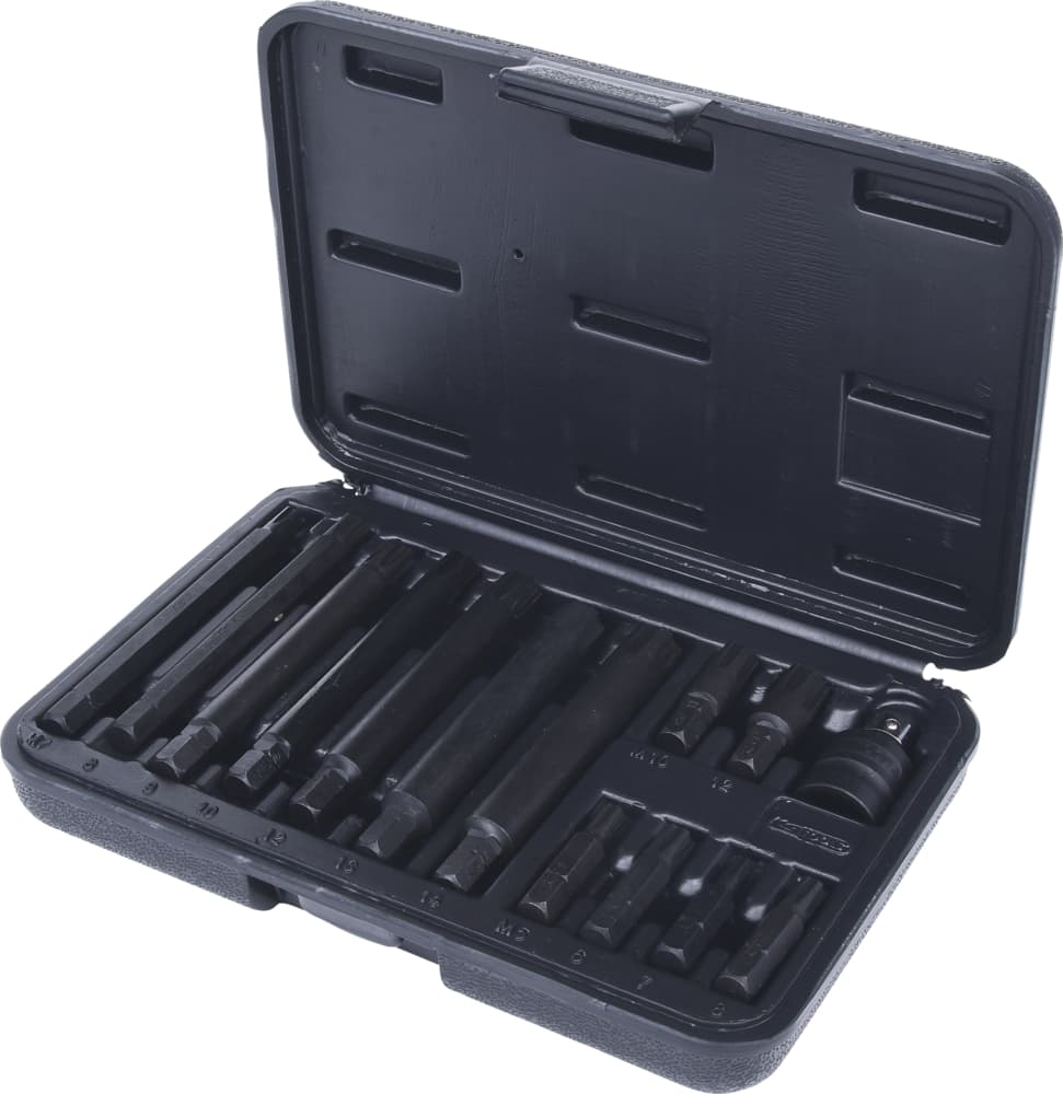 Coffret de 14 embouts à chocs RIBE®. 5-16''