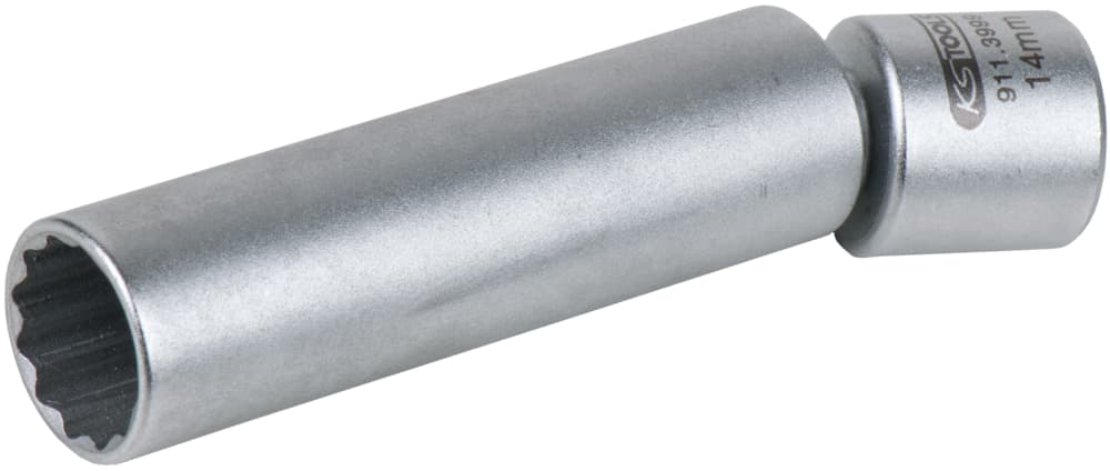 Douille à bougie articulée 3-8'' 12 pans. 14 mm
