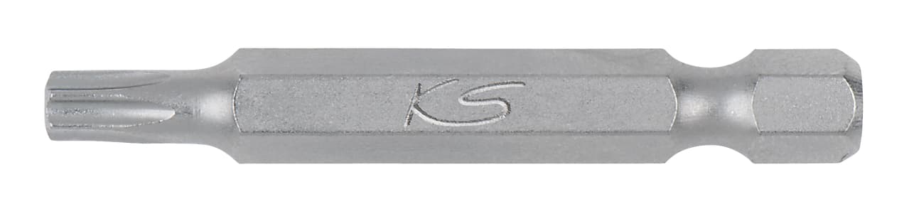 Boite de 5 embouts de vissage TORX®. L.50 mm - 1-4'' - T25