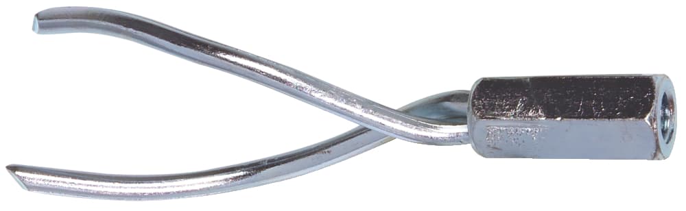 Embout de débouchage vrillé en acier, L.40,0 mm