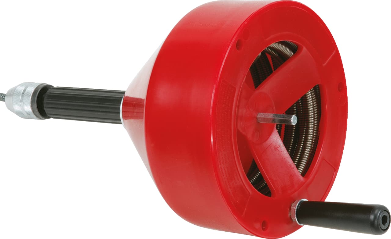 Déboucheur manuel ou électrique. diam 10 mm x 9.5 m