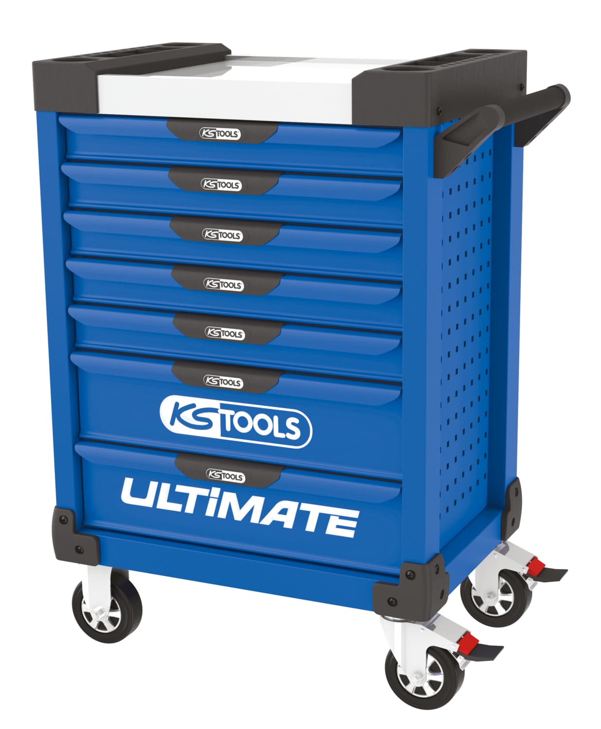 Servante ULTIMATE bleue. 7 tiroirs