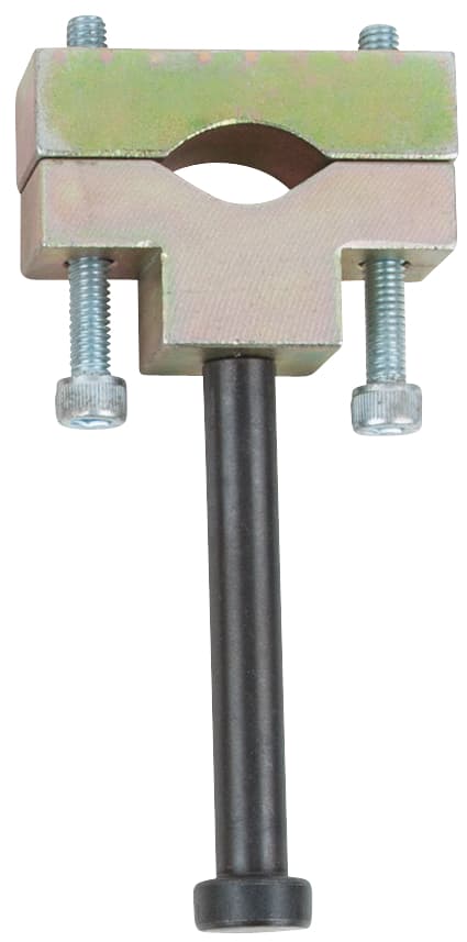 Outil avec guide de fixation pour biellettes