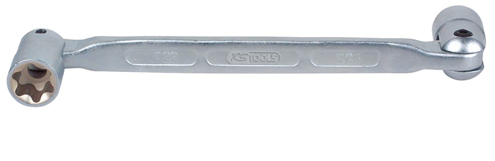 Clé à douilles articulée TORX®, E6xE8