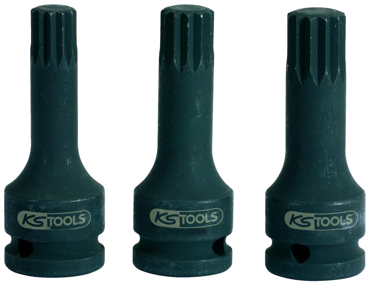 Douille tournevis à chocs courte 1-2'' XZN®. M14 - L. 75 mm