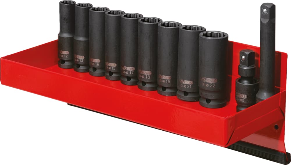 Jeu de douilles longues à chocs 1-2''. 13 pcs