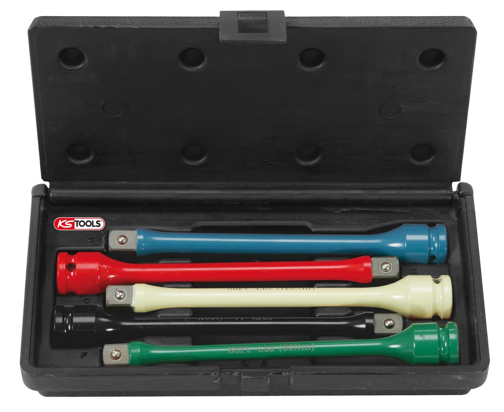 Assortiment de rallonges à torsion 1-2''. 90 à 135 Nm