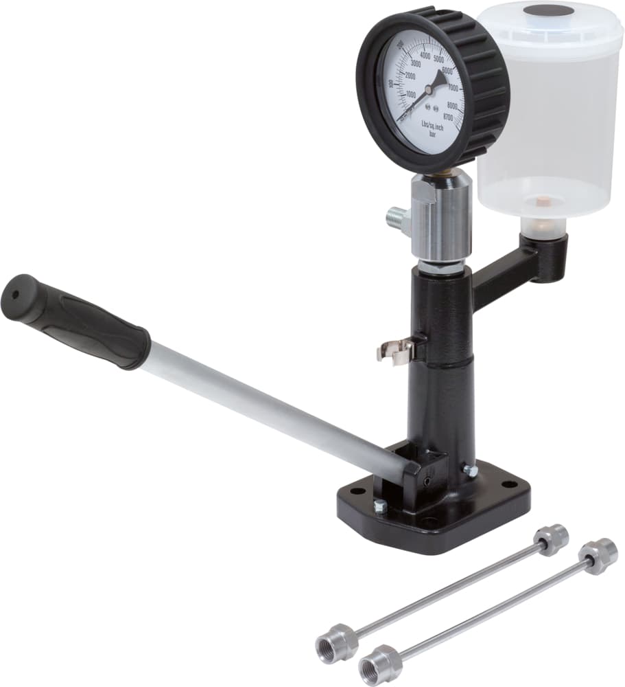 Pompe de tarage d'injecteurs