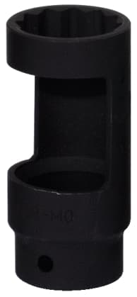 Douille d'extraction 1-2'' 12 pans. 27 mm pour injecteur. L.78 mm