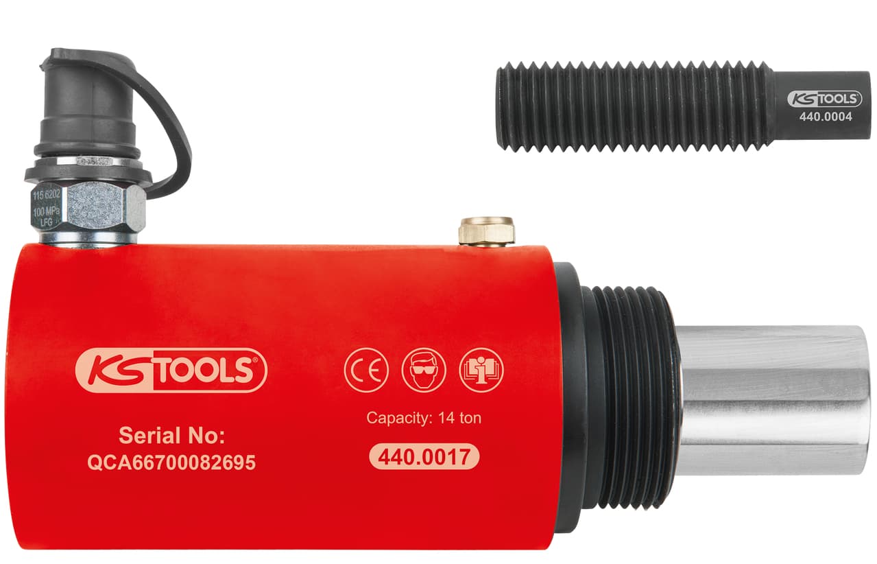 Coffret de vérin hydraulique à course réduite 14 t