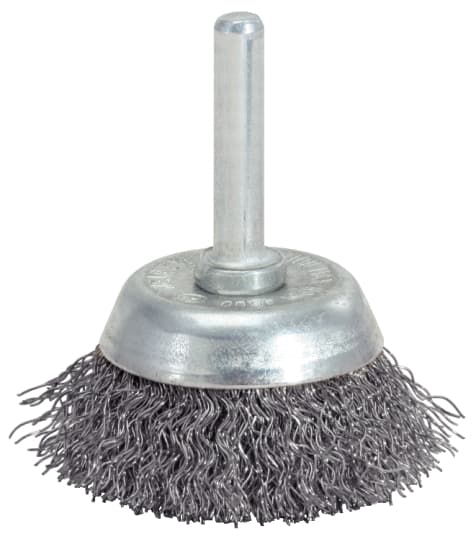 Brosse boisseau acier 0,3 mm, DIM 50 mm